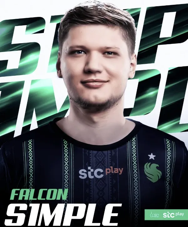 Александр s1mple Костылев в Falcons
