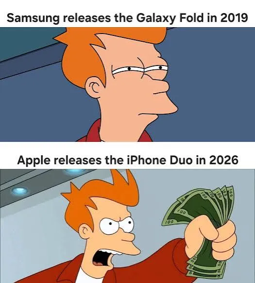 Троллинг Apple от Samsung