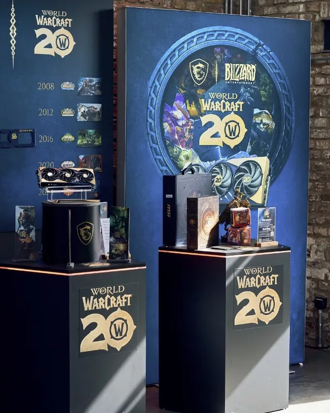 Юбилейная RTX 4070 SUPER с изображениями World of Warcraft