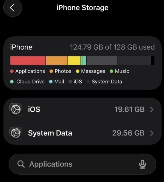iOS 26 на iPhone