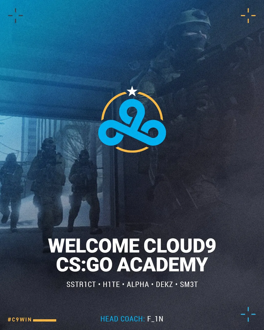 Анонс академического состава Cloud9