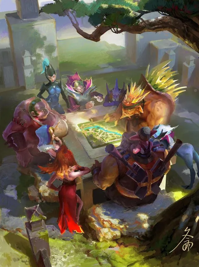 Фан-арт по Dota 2