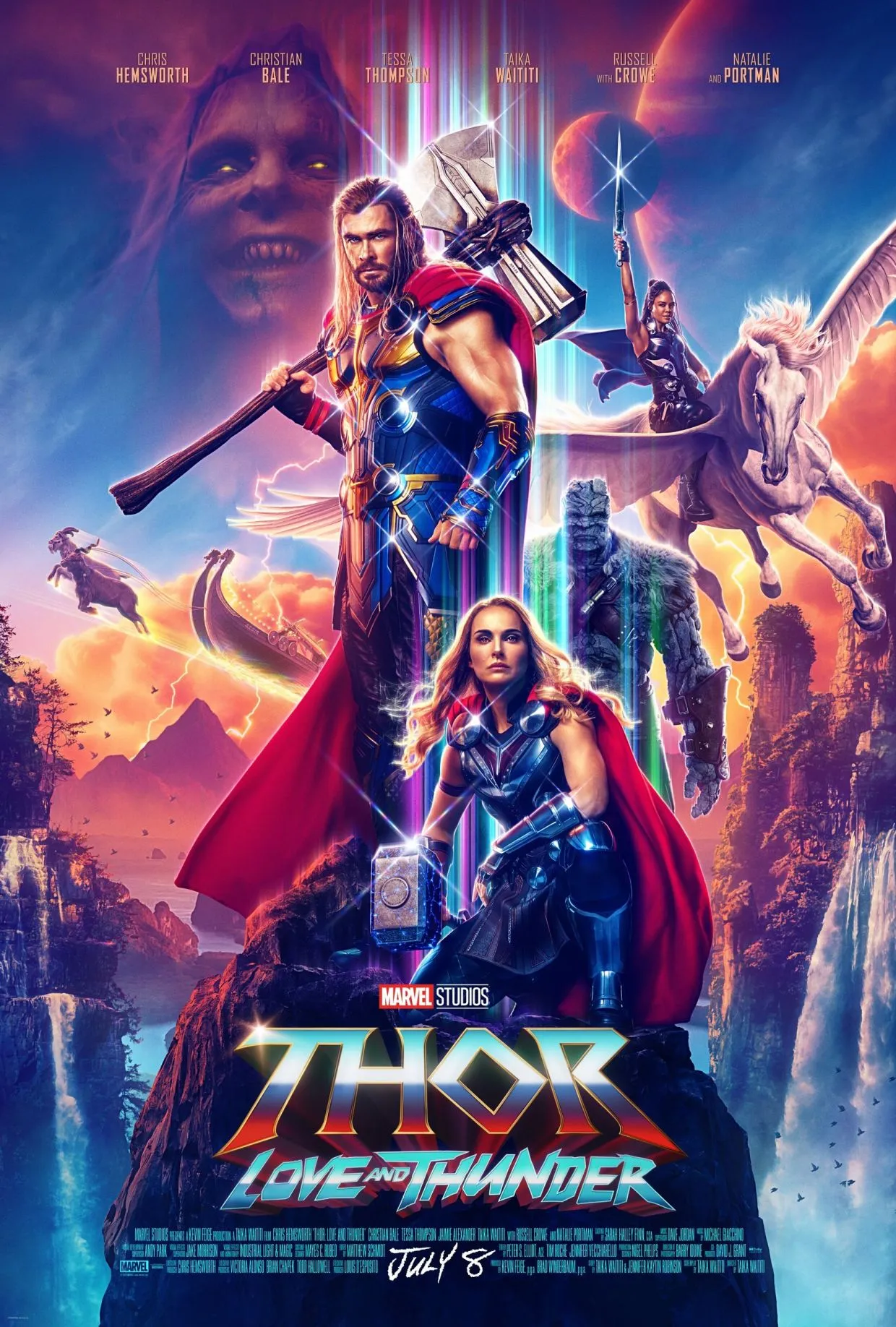 Постер фильма «Тор: Любовь и гром»
