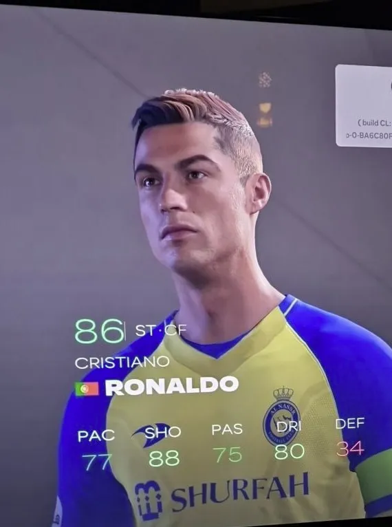 Криштиану Роналду в EA Sports FC 25