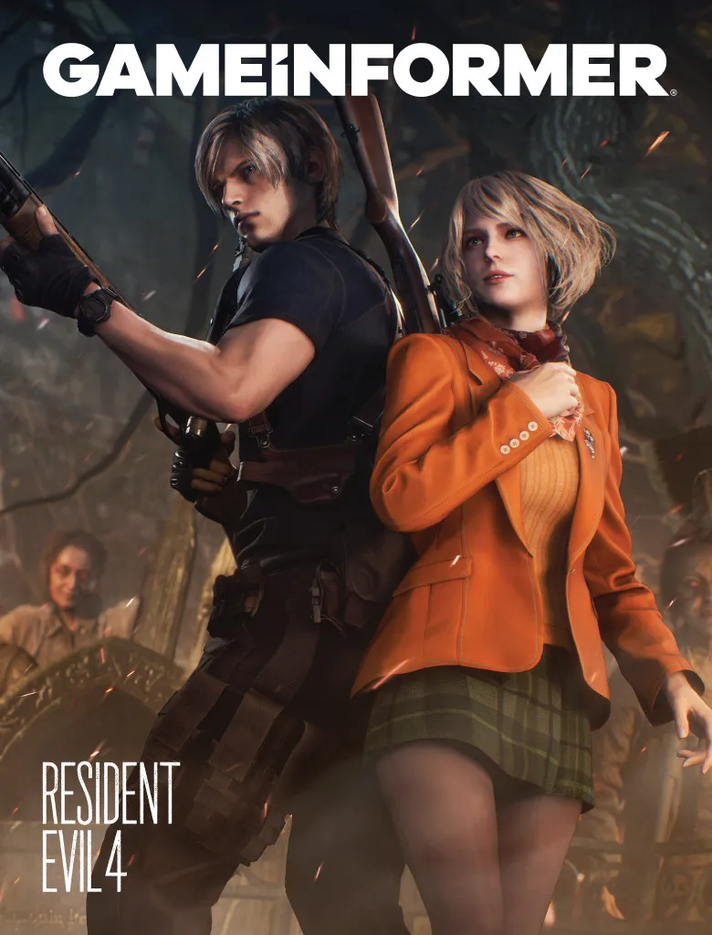 Обложка нового номера Game Informer с Леоном и Эшли
