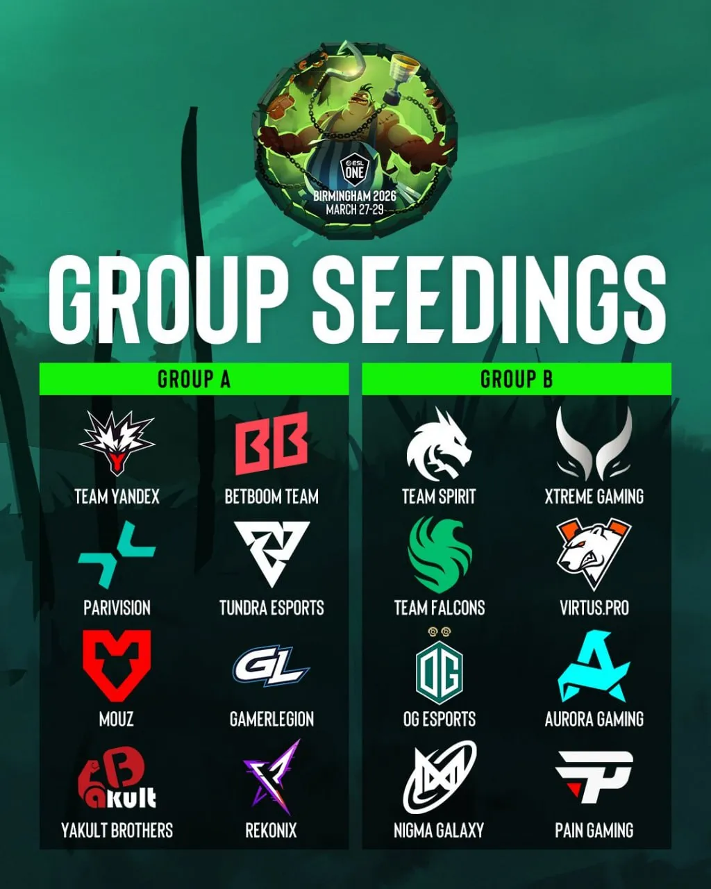 ESL One Birmingham 2026