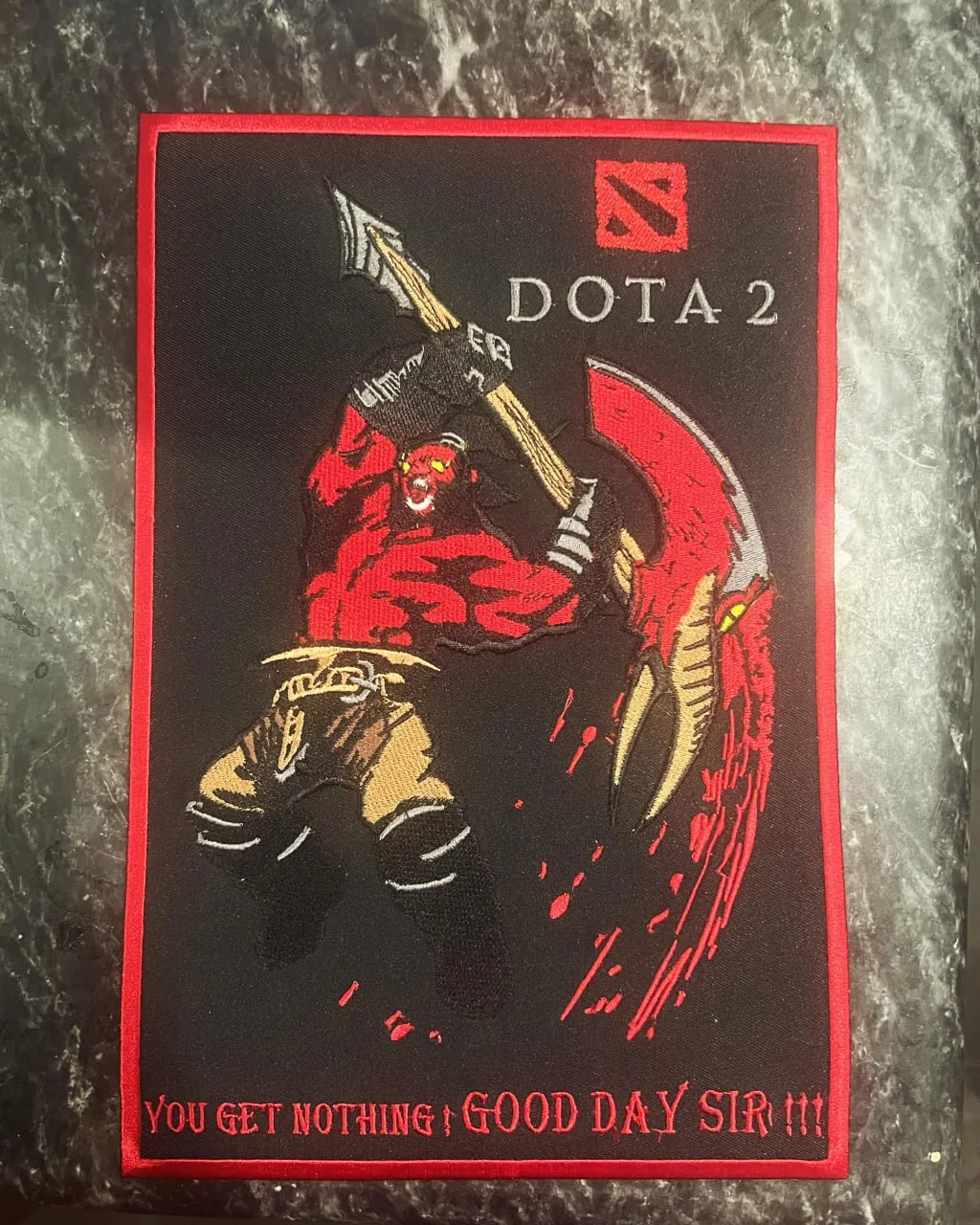 Нашивка с Axe