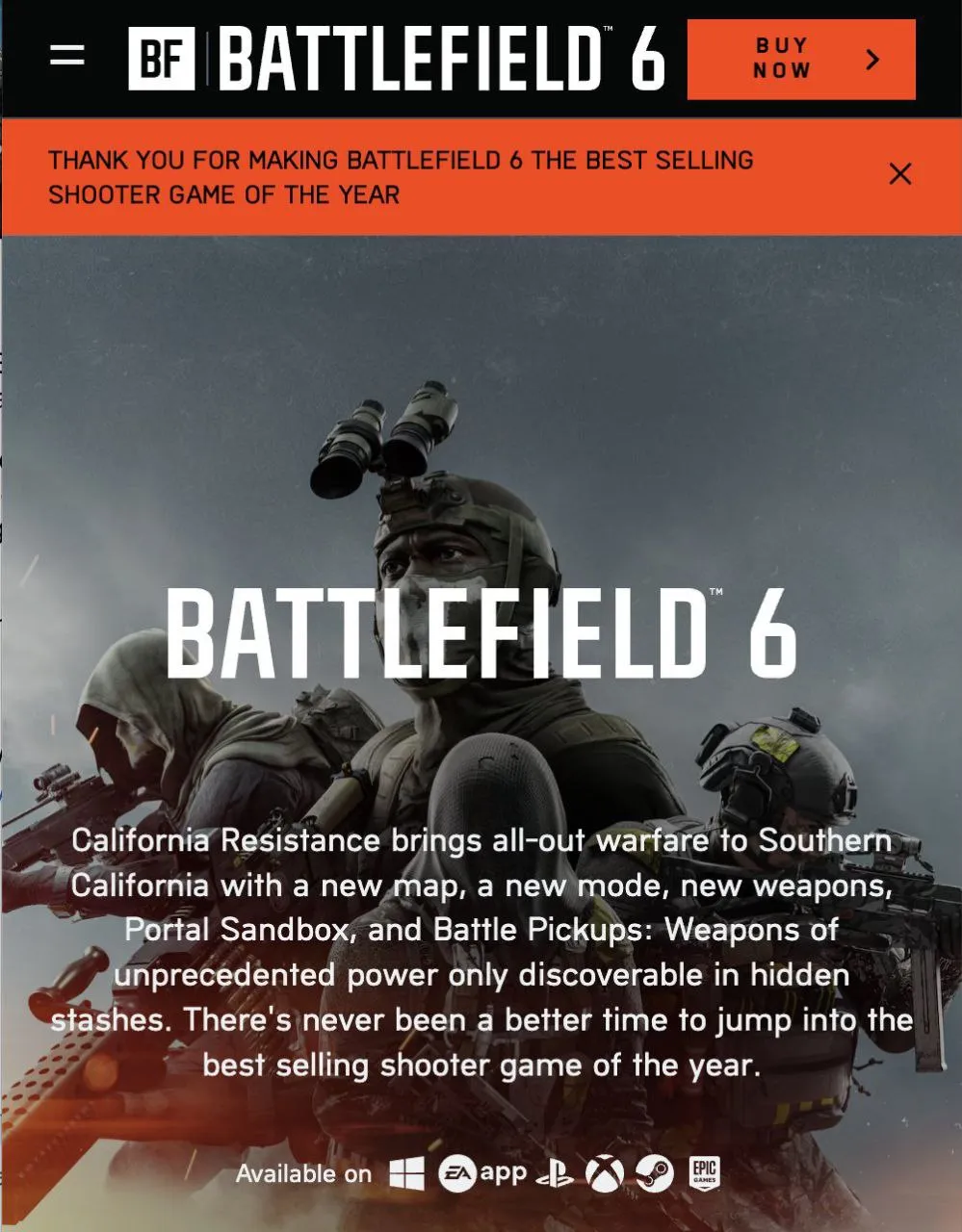 Battlefield 6 (EA)