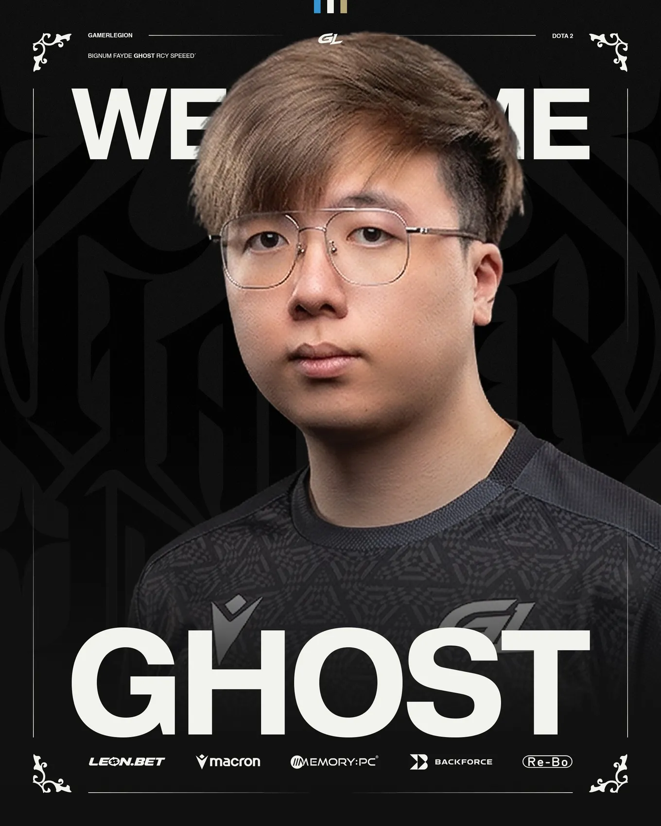 «Мы рады сообщить, что Ghost пополнит наш состав по Dota 2!»