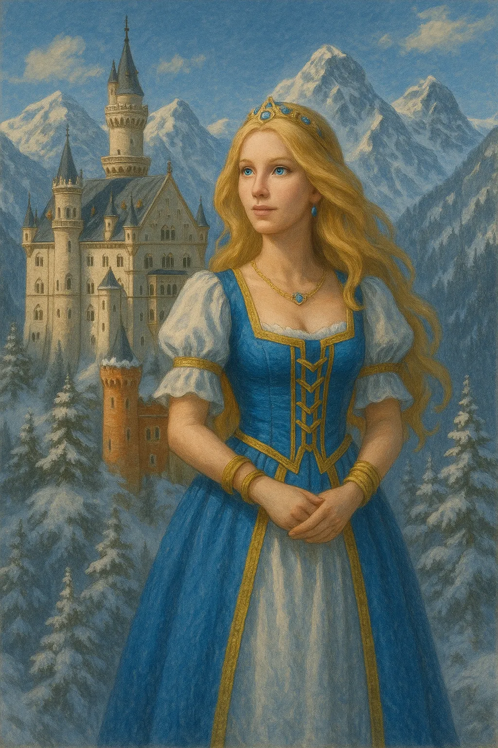 Crystal Maiden в Нойшванштайне
