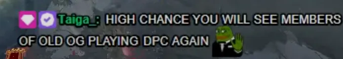 Taiga про OG