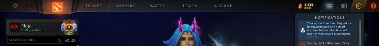 Предупреждение от Valve