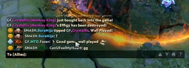 Знак ? в Dota 2