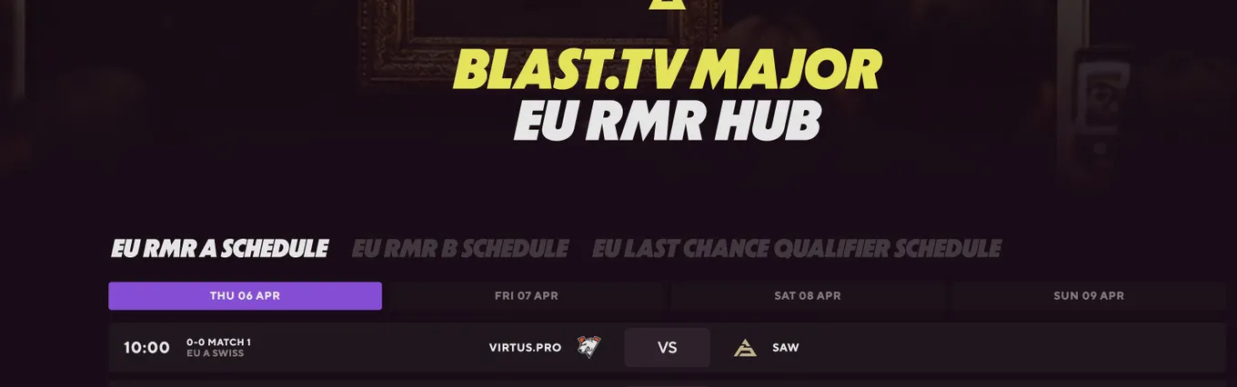 BLAST снял санкции с состава Virtus.pro по CS:GO