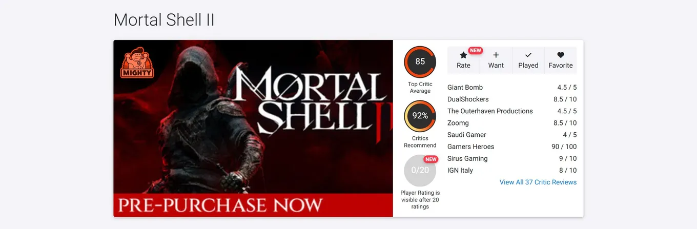 Mortal Shell II