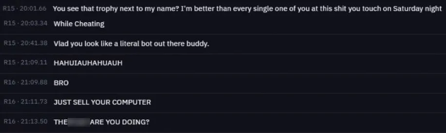 Переписки Джейка Stewie2k Йипа в CS2