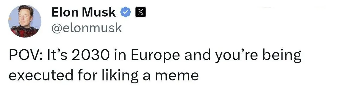 Пост Илона Маска