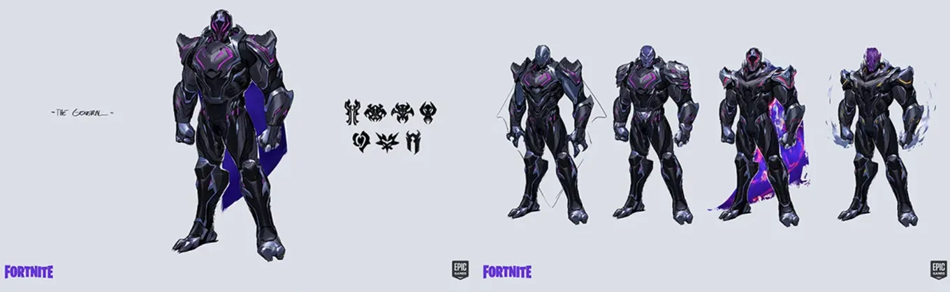 Невыпущенные скины для Fortnite