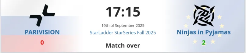 StarLadder StarSeries Fall 2025