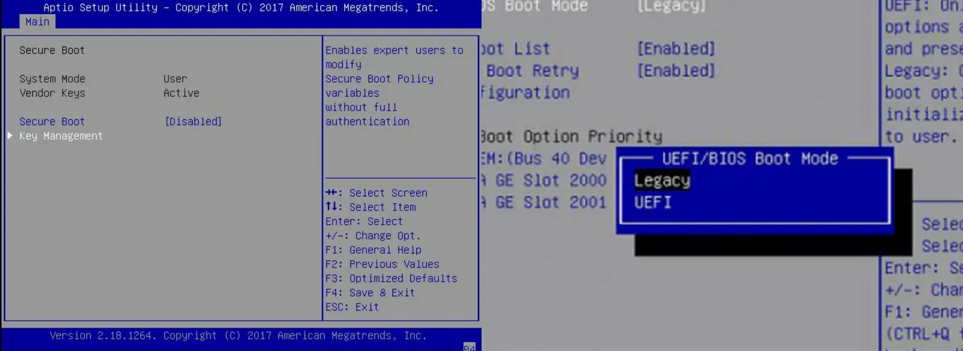 Активируйте Secure Boot, проверьте активацию Windows UEFI Mode, сохраните изменения и перезагрузите ПК