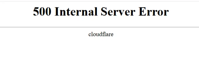 Сбой на серверах Cloudflare