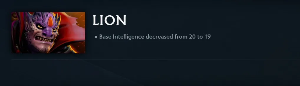 Изменения у Lion в Dota 2 (патч 7.37е)