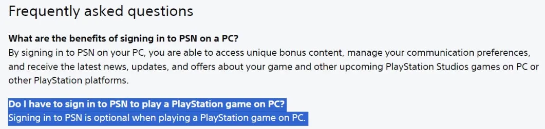 Изменения политики Sony