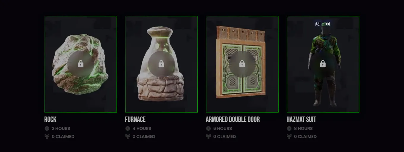Rust эксклюзивные скины