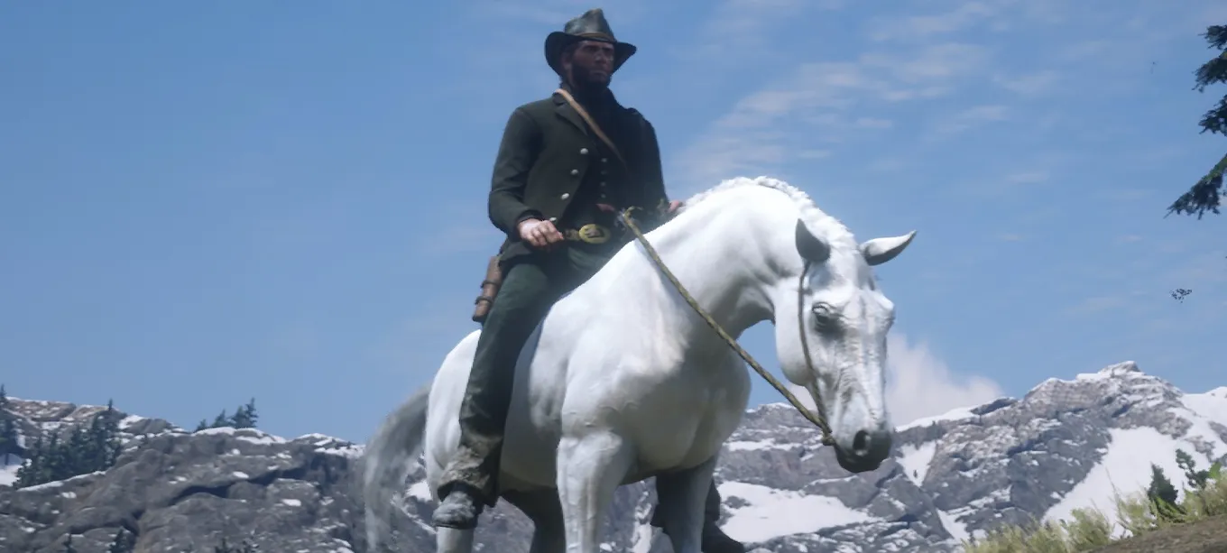 Red Dead Redemption 2 лошадь