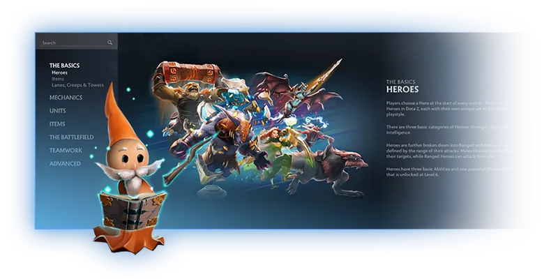 Глоссарий для Dota 2