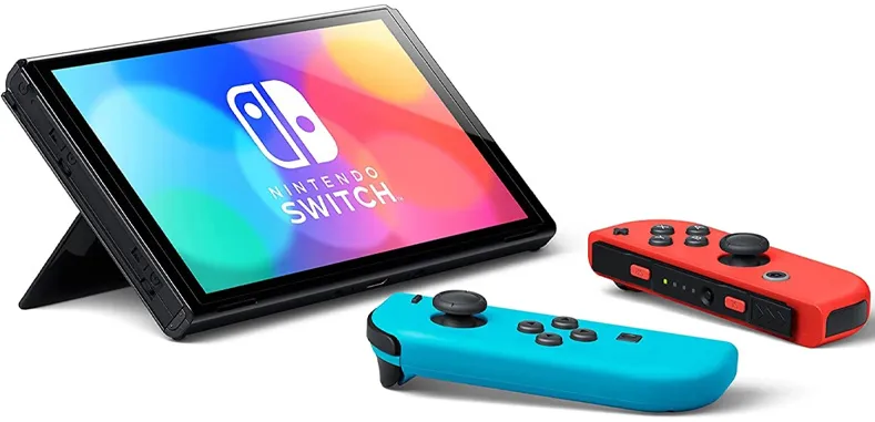 Nintendo Switch OLED Model Neon Blue/Neon Red set*