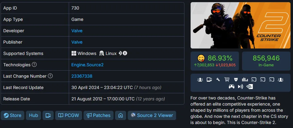 SteamDB