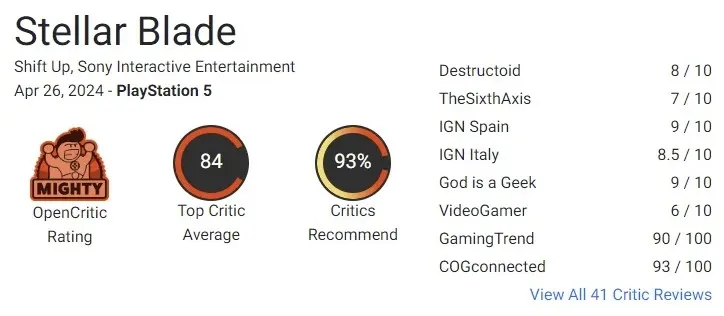 OpenCritic