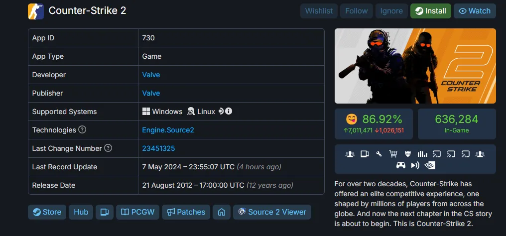 SteamDB