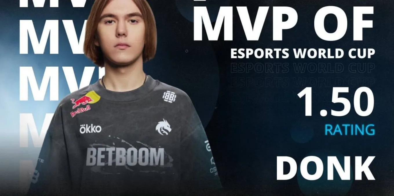 MVP ивента признан Данил donk Крышковец, россиянин из Spirit