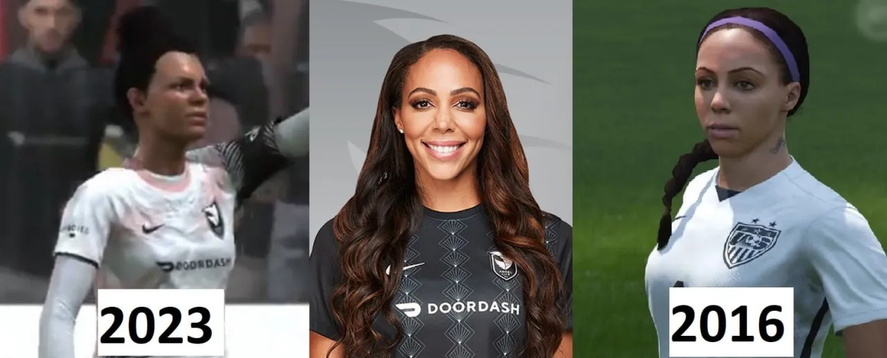 Футболистки раскритиковали EA за плохое качество их моделей в FIFA 23