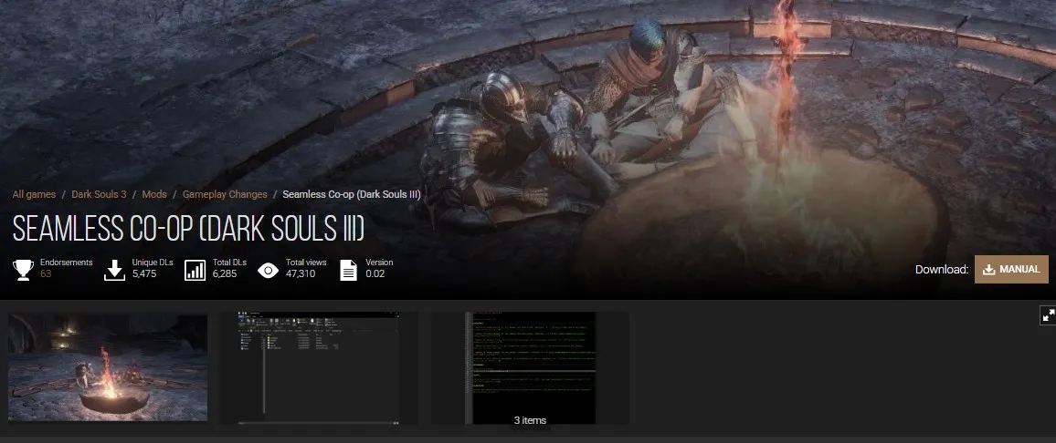 Seamless Co-op (Dark Souls III)