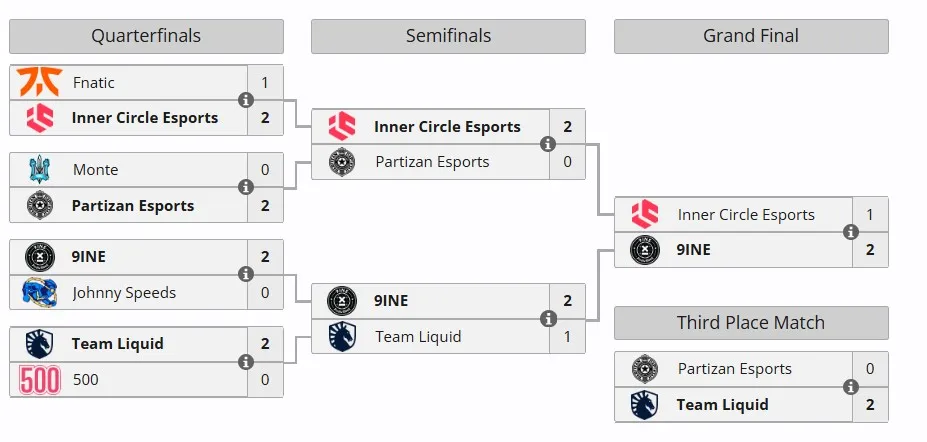 Плей-офф Birch Cup 2025 (liquipedia)