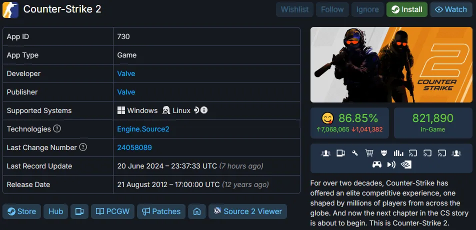SteamDB