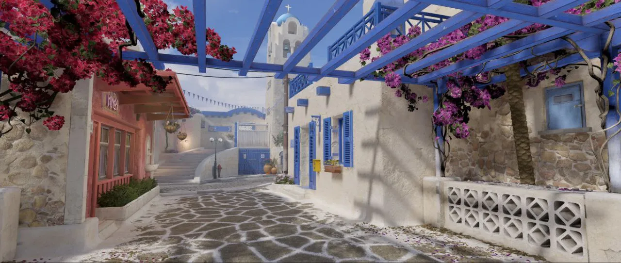 Карта Santorini