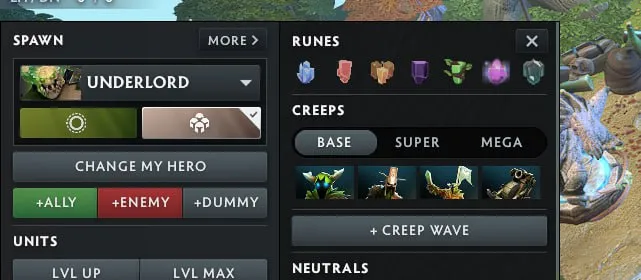 Иконки лайновых крипов в Dota 2