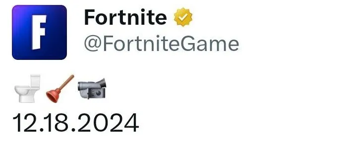 Официальный аккаунт Fortnite