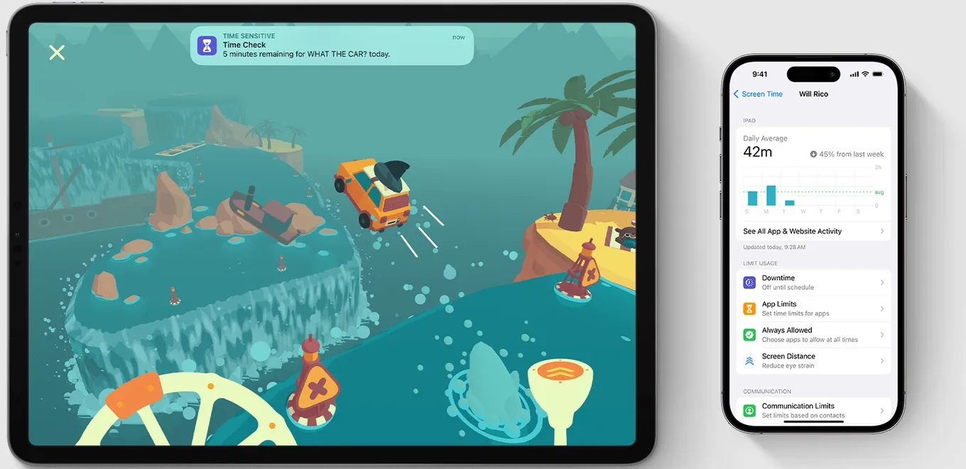 Родительский контроль на iOS