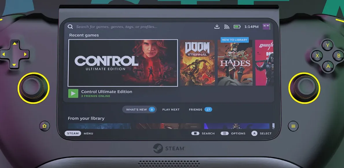 Концепт Steam Deck 2, которая может стоить от 51 тысячи рублей