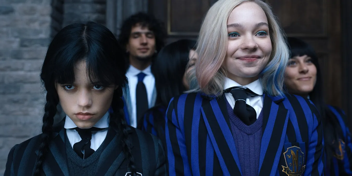 Кадр из сериала «Уэнсдэй»