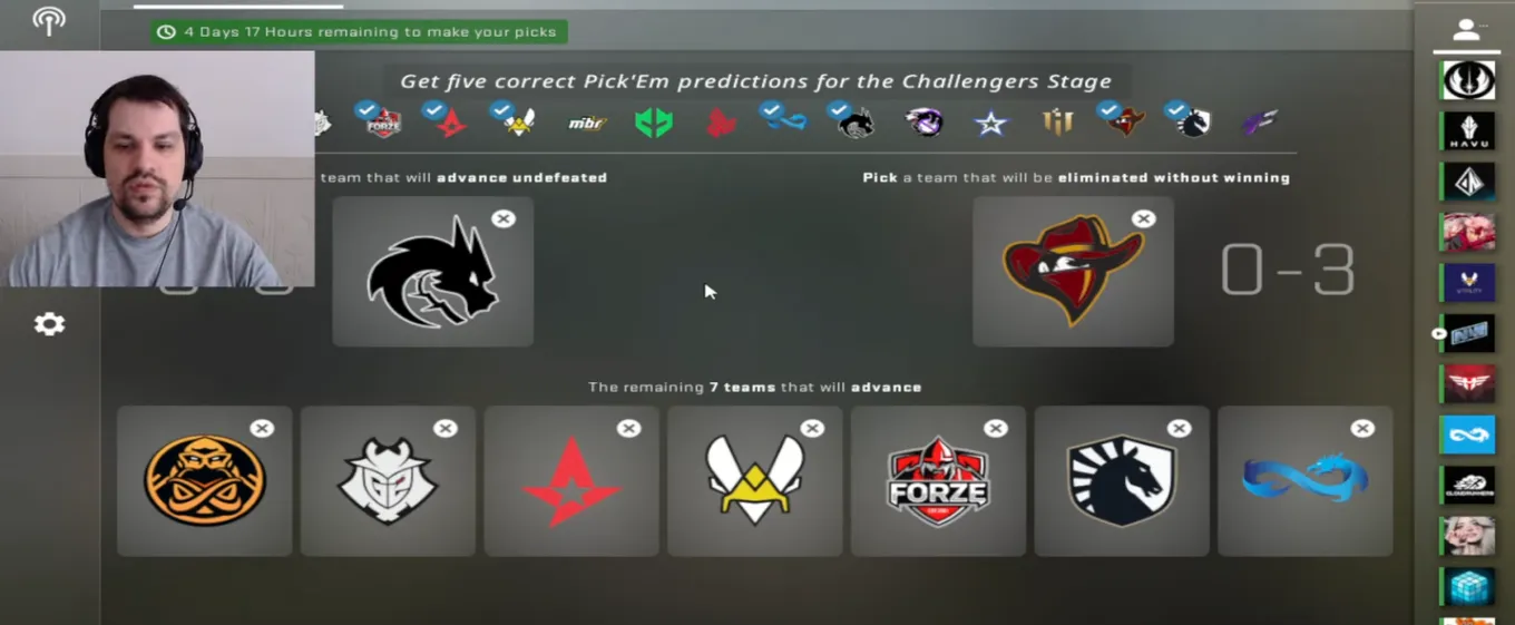 Прогноз на Challengers от Алексея OverDrive Бирюкова