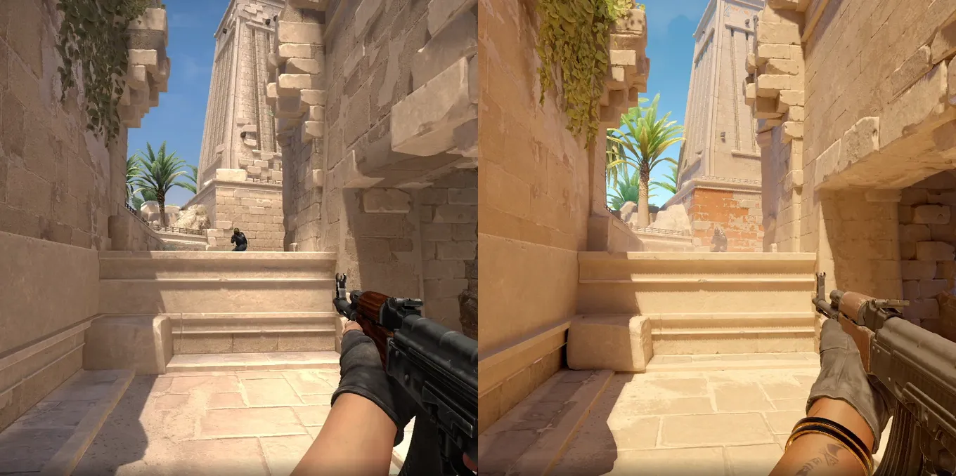 Видимость врагов в CS:GO и CS2