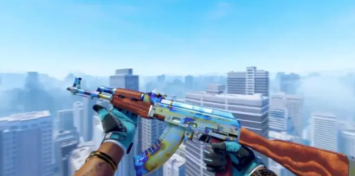 StatTrak AK-47 | Case Hardened FN #661