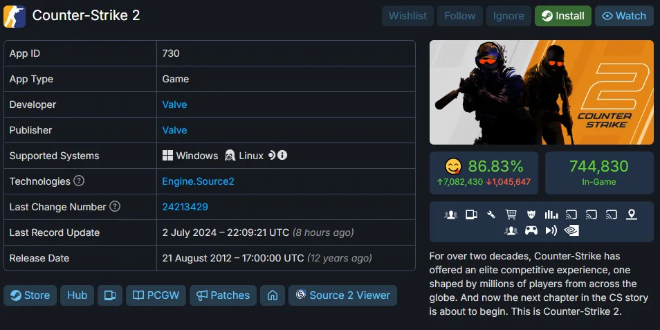 SteamDB