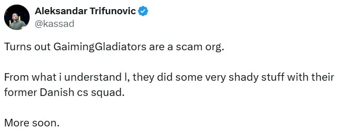 Пост kassad